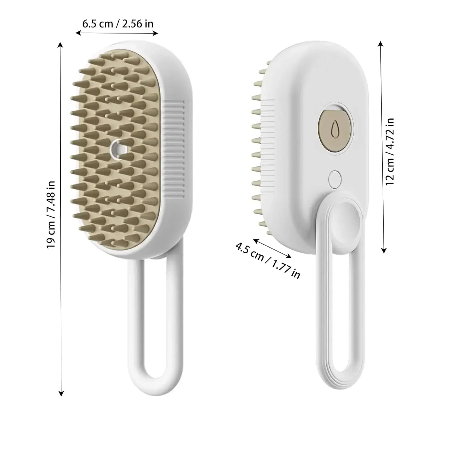 Steam Brush Scratcher for Cats Steam 3 in 1 Pet Brush Cat Steam Brush Comb Dog Brushes Electric Spray Cat Brushes Massage Comb - Image 11